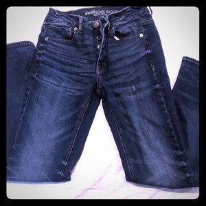 american eagle tomgirl stretch jeans